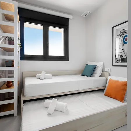 شقة Mil Palmeras Sea View